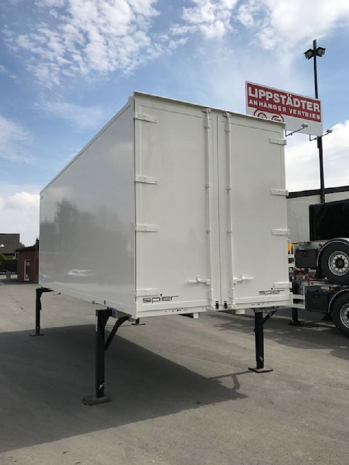 Spier Plywood-Wechselkoffer, BDF-System, 7.450 mm lang. - Skříňová nástavba: obrázek 1 Spier Plywood-Wechselkoffer, BDF-System, 7.450 mm lang. - Skříňová nástavba: obrázek 1