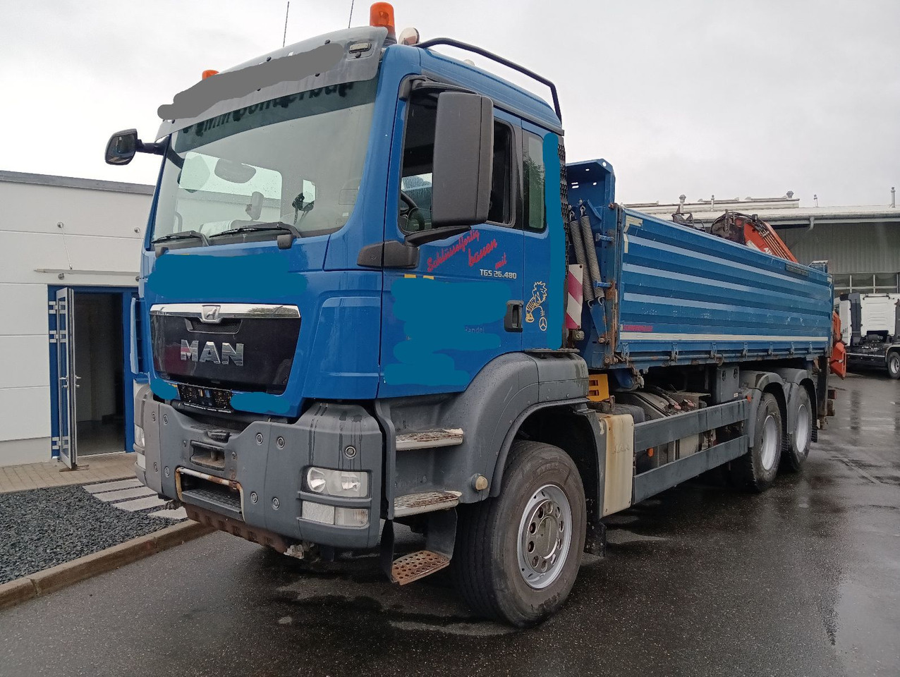 MAN TGS 26:480 6x4 EURO5 ATLAS 240.2E-A4 3-S-Kipper - Sklápěč, Auto s hydraulickou rukou: obrázek 1 MAN TGS 26:480 6x4 EURO5 ATLAS 240.2E-A4 3-S-Kipper - Sklápěč, Auto s hydraulickou rukou: obrázek 1