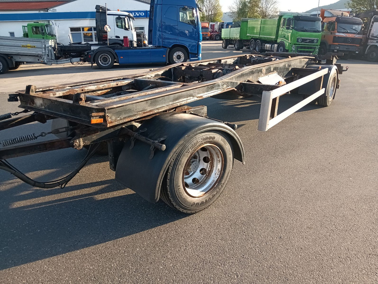 Meiller MEILLER HKM G18 SZL SCHLITTEN BPW Trommel 3,38t - Hákový/ Ramenový nosič přívěs: obrázek 1 Meiller MEILLER HKM G18 SZL SCHLITTEN BPW Trommel 3,38t - Hákový/ Ramenový nosič přívěs: obrázek 1