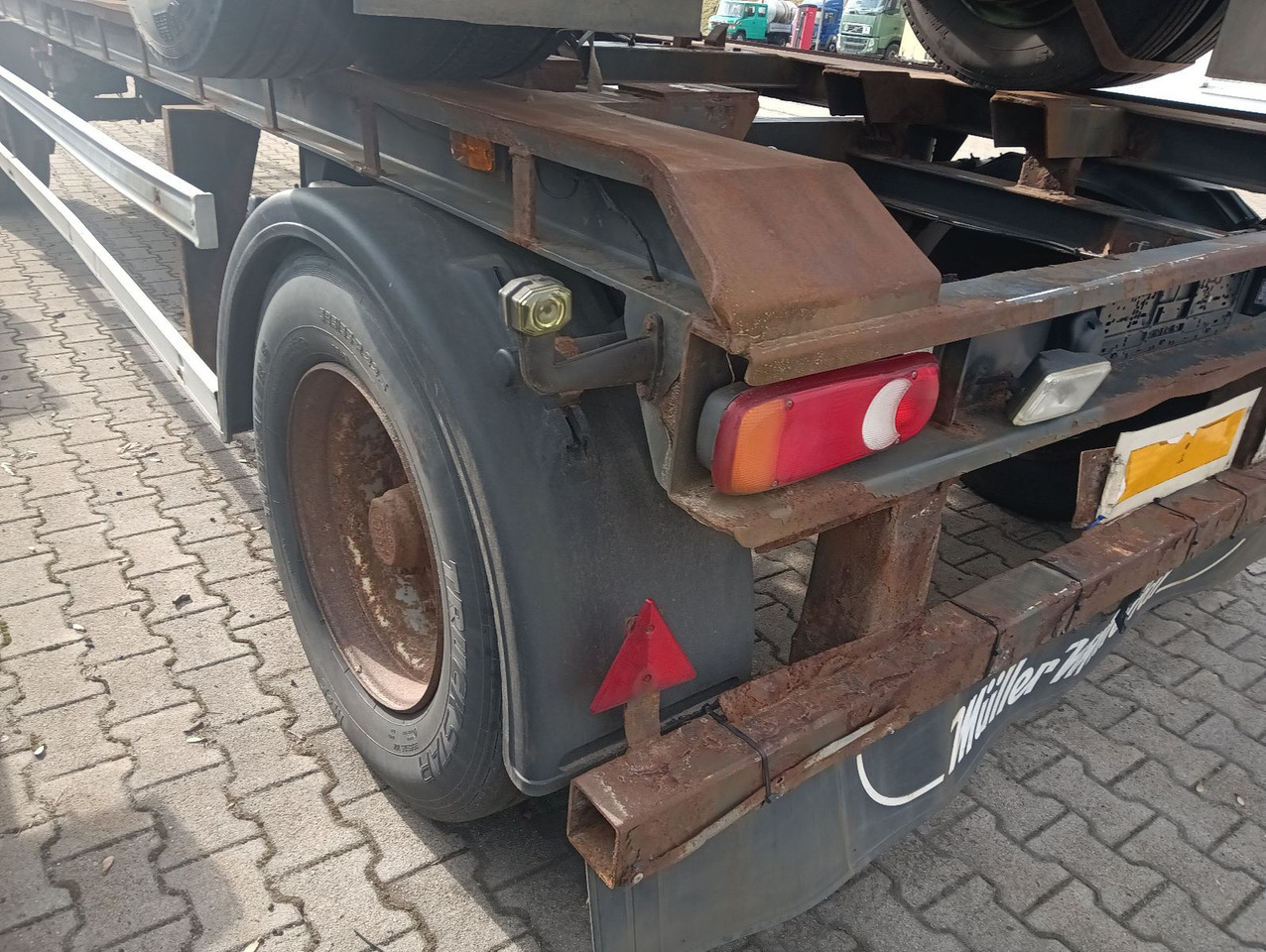Hákový/ Ramenový nosič přívěs Müller-Mitteltal RA18 Abrollanhänger 7m BPW Trommel TÜV 5/2025 Müller-Mitteltal RA18 Abrollanhänger 7m BPW Trommel TÜV 5/2025: obrázek 25