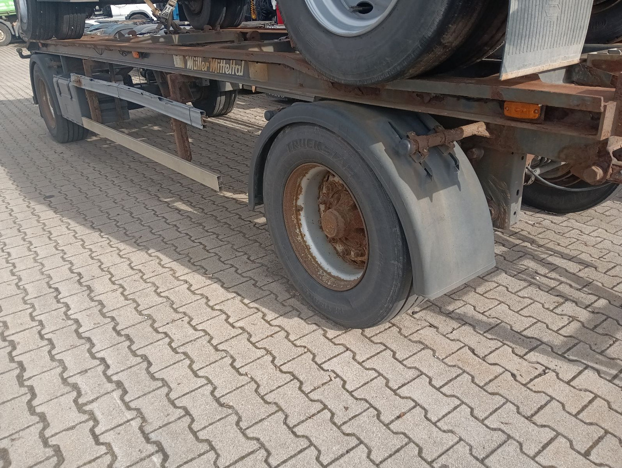 Hákový/ Ramenový nosič přívěs Müller-Mitteltal RA18 Abrollanhänger 7m BPW Trommel TÜV 5/2025 Müller-Mitteltal RA18 Abrollanhänger 7m BPW Trommel TÜV 5/2025: obrázek 19