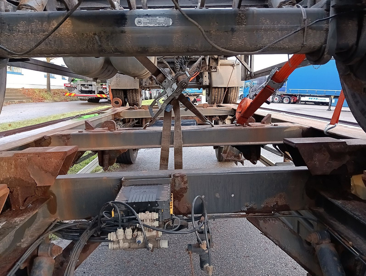 Hákový/ Ramenový nosič přívěs Müller-Mitteltal RA18 Abrollanhänger 7m BPW Trommel TÜV 5/2025 Müller-Mitteltal RA18 Abrollanhänger 7m BPW Trommel TÜV 5/2025: obrázek 11
