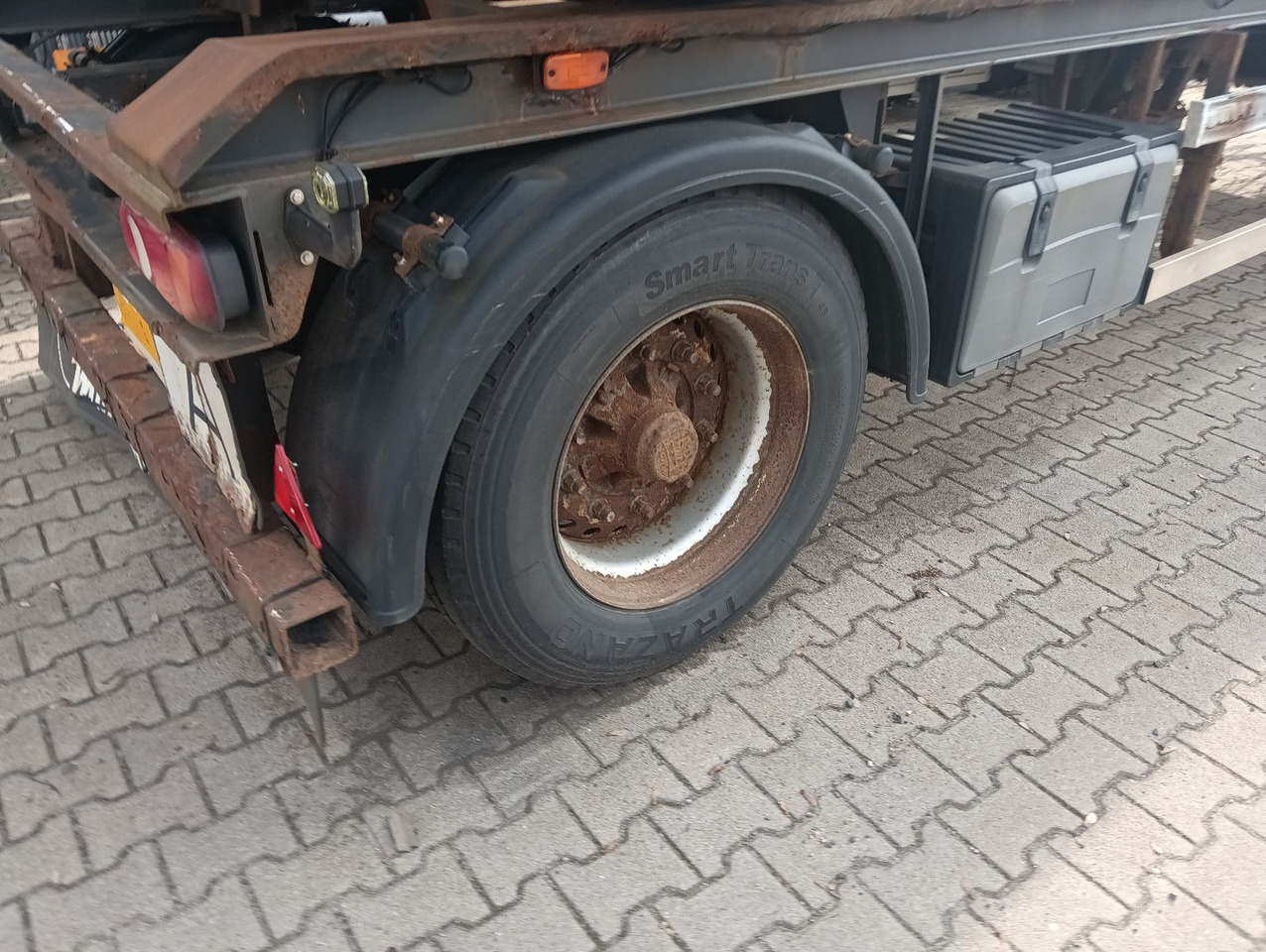 Hákový/ Ramenový nosič přívěs Müller-Mitteltal RA18 Abrollanhänger 7m BPW Trommel TÜV 5/2025 Müller-Mitteltal RA18 Abrollanhänger 7m BPW Trommel TÜV 5/2025: obrázek 7