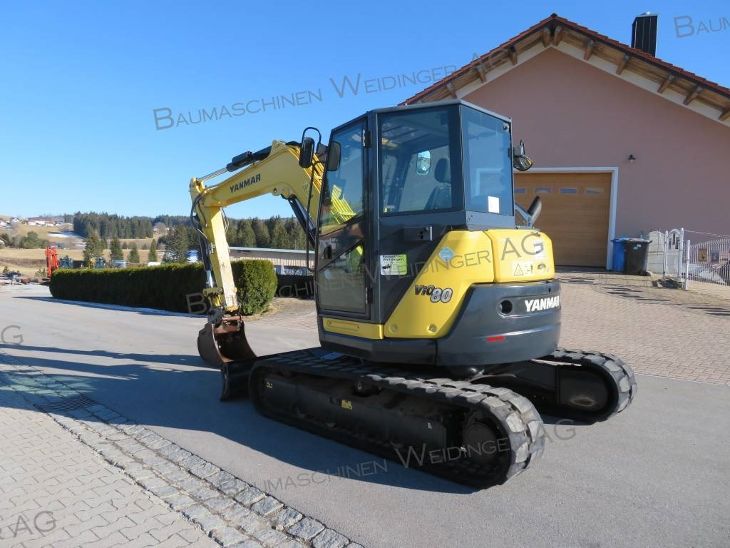 Yanmar Vio 80 - Mini rýpadlo: obrázek 5 Yanmar Vio 80 - Mini rýpadlo: obrázek 5