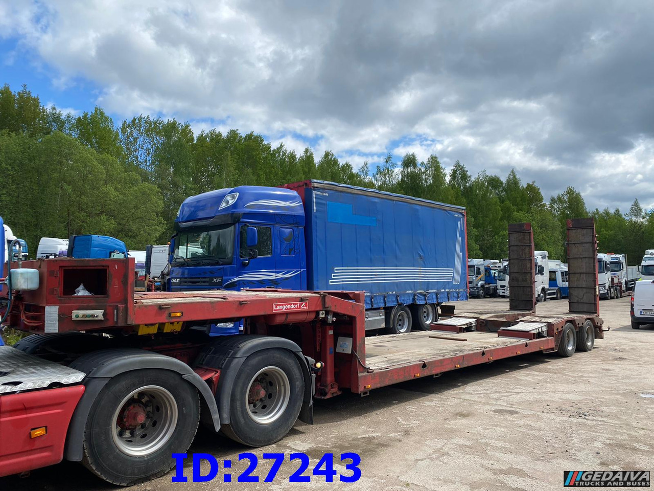 LANGENDORF Satbue 20/28 - Low bed - Podvalníkový návěs: obrázek 1 LANGENDORF Satbue 20/28 - Low bed - Podvalníkový návěs: obrázek 1