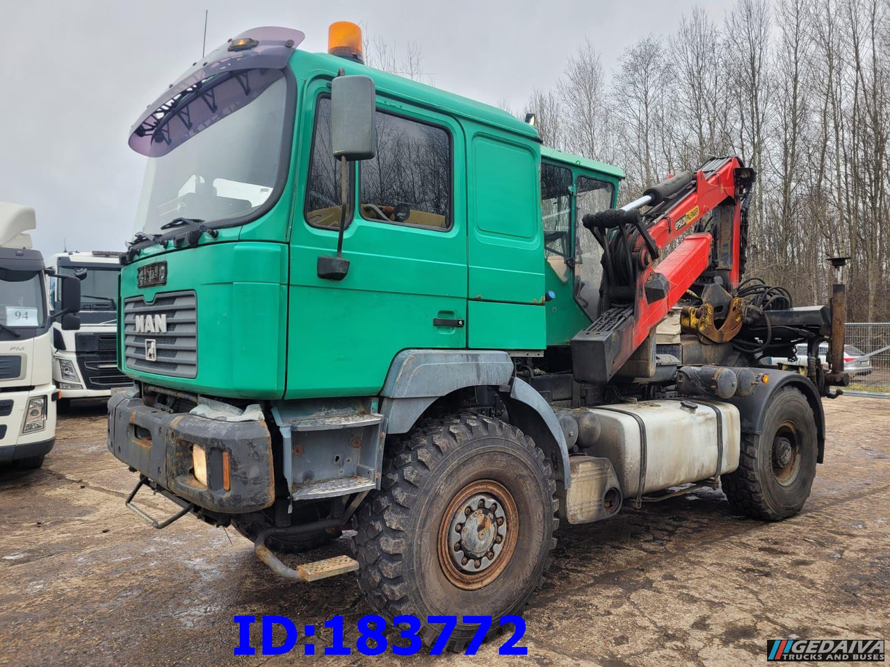 MAN 18.410 4x4 + Epsilon Palfinger SRX39 - Lesovůz, Auto s hydraulickou rukou: obrázek 1 MAN 18.410 4x4 + Epsilon Palfinger SRX39 - Lesovůz, Auto s hydraulickou rukou: obrázek 1