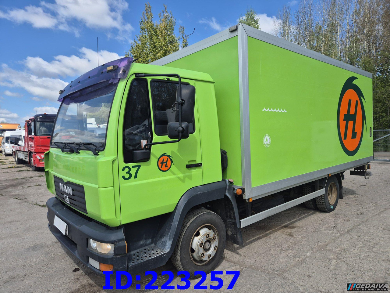 MAN LE 8.150 Manual 139tkm ONLY - Skříňový nákladní auto: obrázek 1 MAN LE 8.150 Manual 139tkm ONLY - Skříňový nákladní auto: obrázek 1