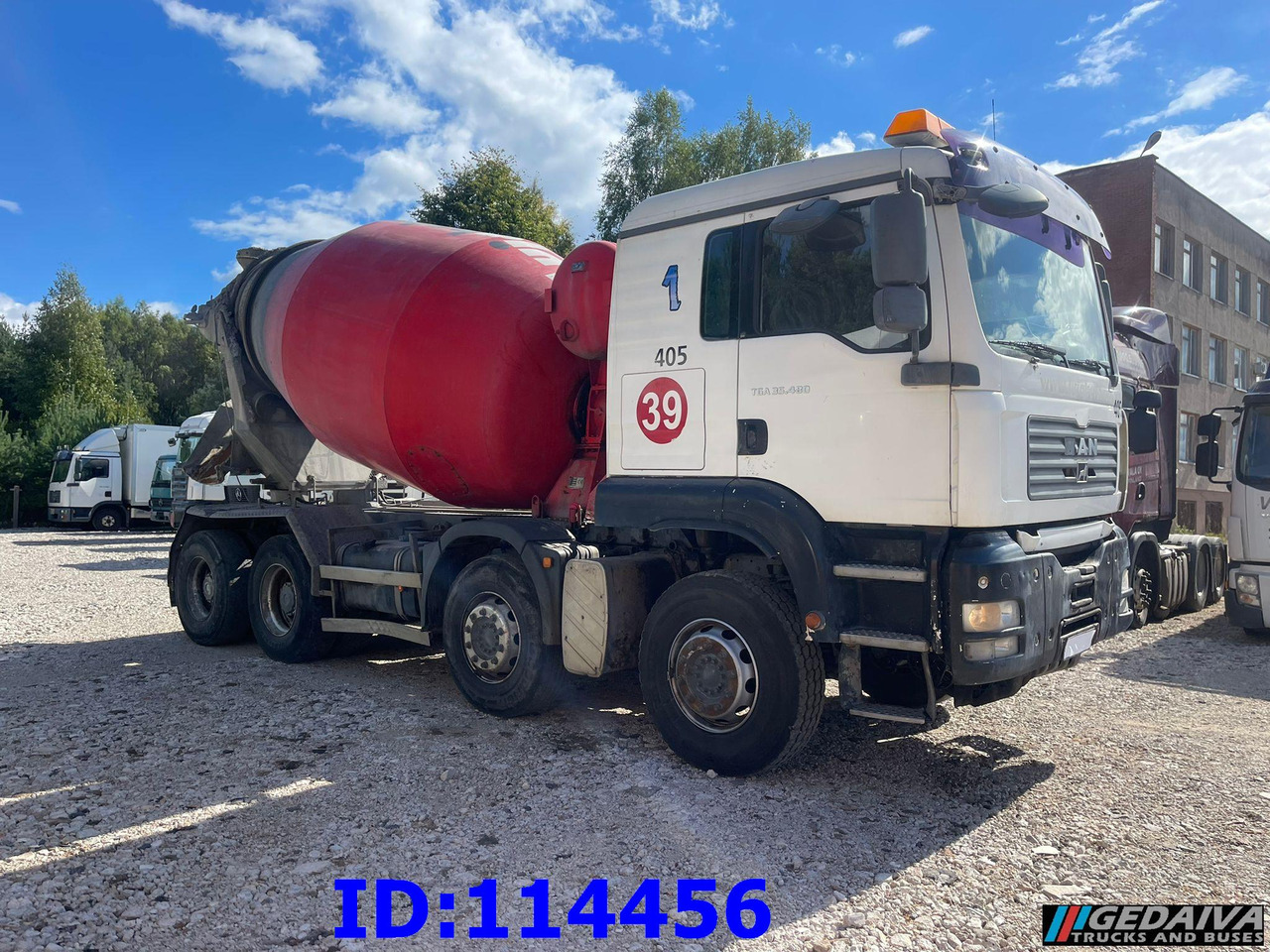 MAN TGA 35.480 8X4 8m3 Manual - Autodomíchávač: obrázek 2 MAN TGA 35.480 8X4 8m3 Manual - Autodomíchávač: obrázek 2