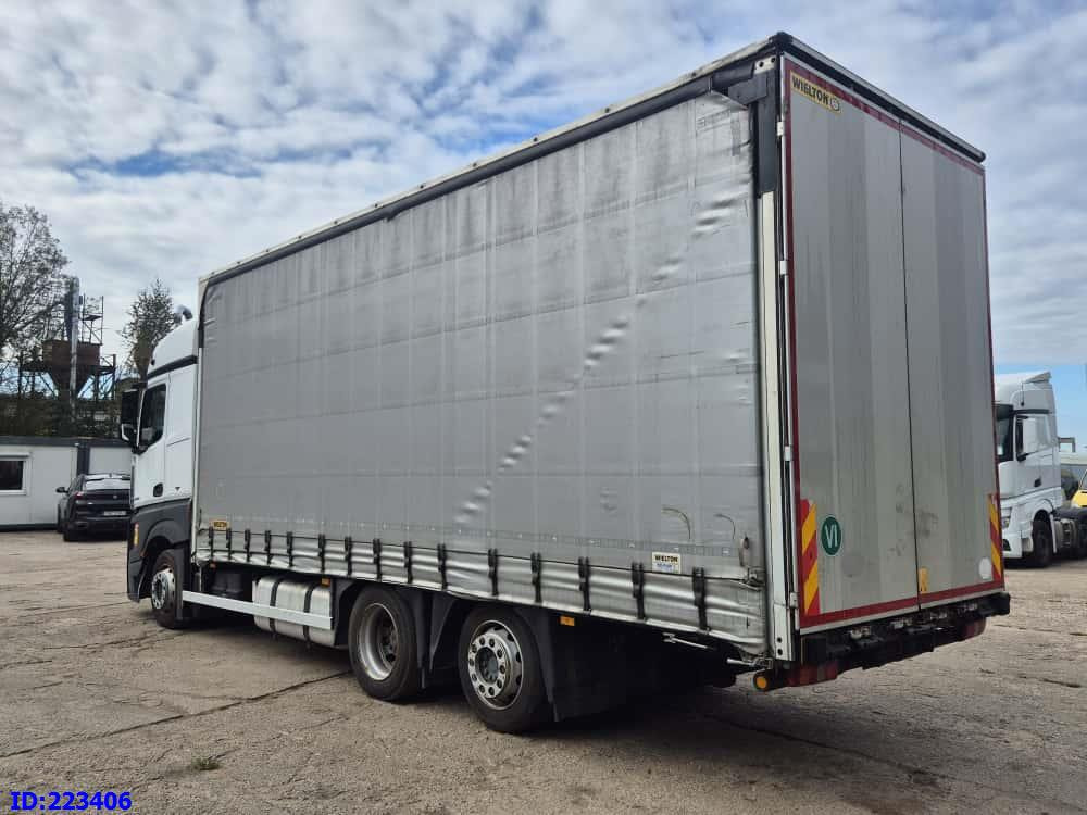 Plachtový nákladní auto MERCEDES-BENZ Actros 2542 6x2 Euro6: obrázek 11
