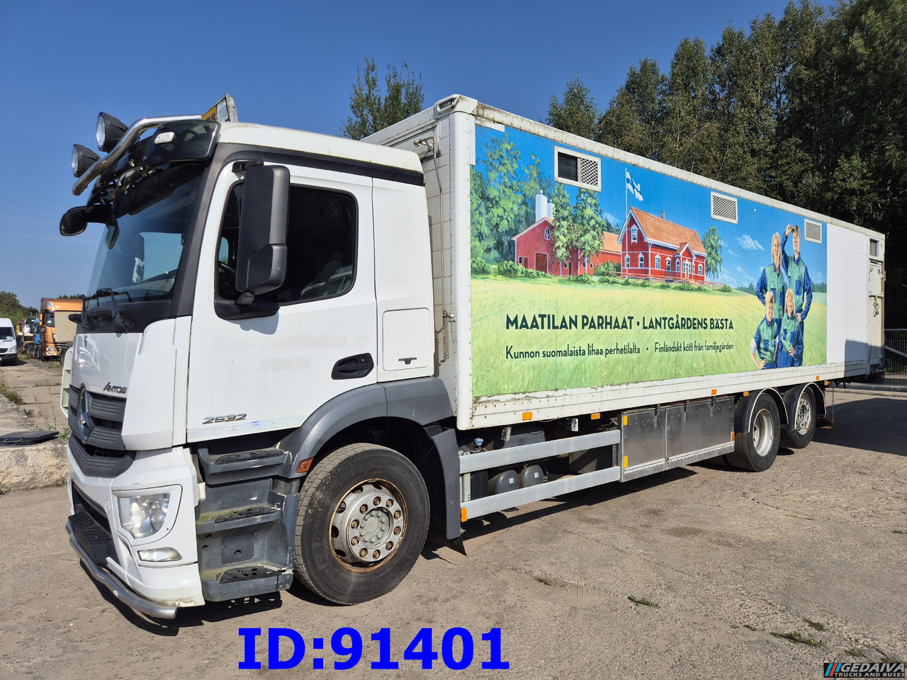 MERCEDES-BENZ Antos 2532 - 6x2 - Euro 6 - Animal transport - Přepravník zvířat: obrázek 1 MERCEDES-BENZ Antos 2532 - 6x2 - Euro 6 - Animal transport - Přepravník zvířat: obrázek 1