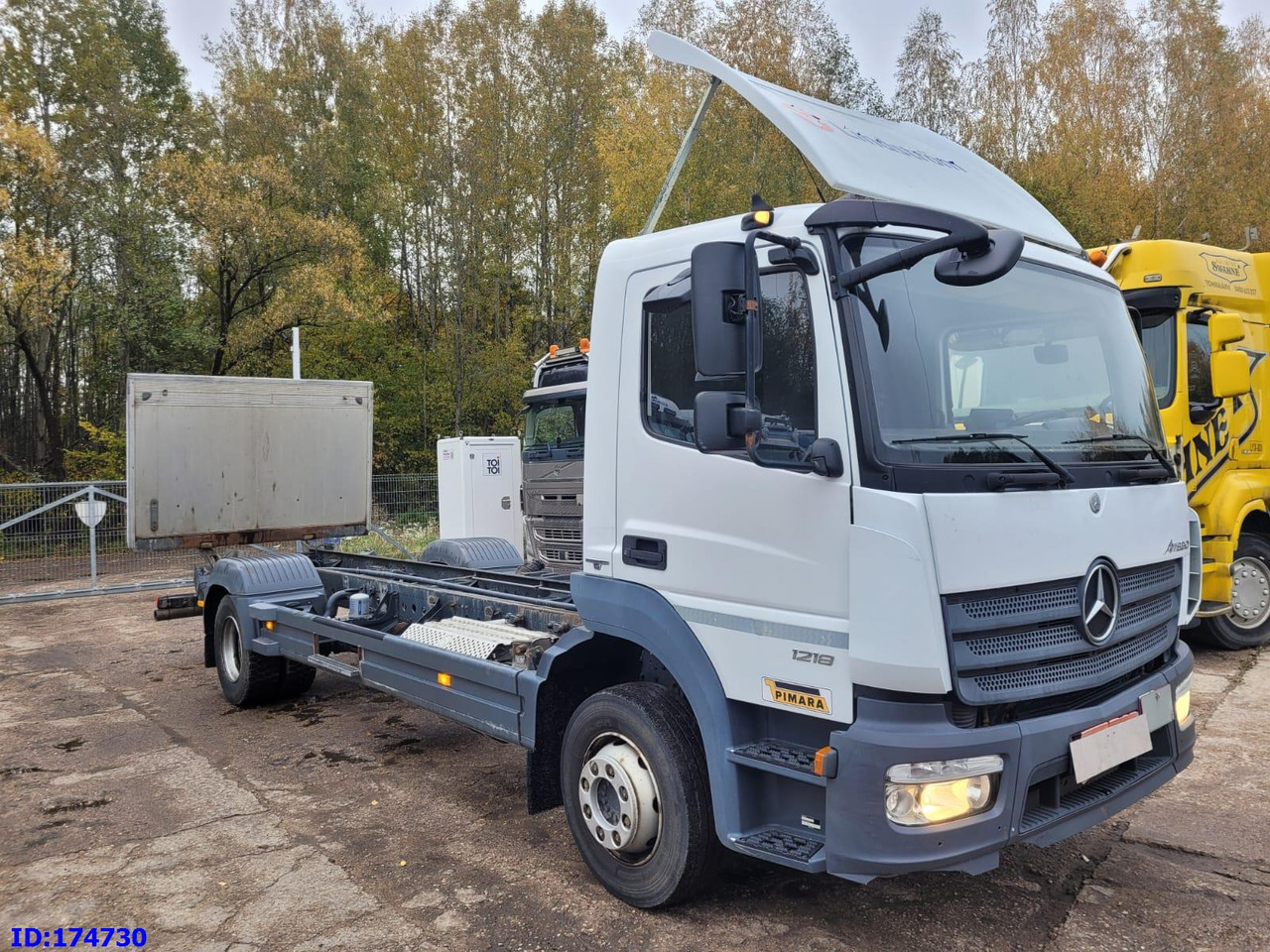 MERCEDES-BENZ Atego 1218 - Euro6 - Manual - Full Steel - Podvozek s kabinou: obrázek 4 MERCEDES-BENZ Atego 1218 - Euro6 - Manual - Full Steel - Podvozek s kabinou: obrázek 4