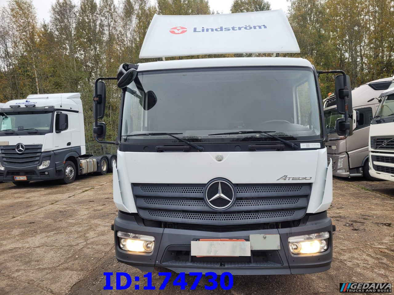 MERCEDES-BENZ Atego 1218 - Euro6 - Manual - Full Steel - Podvozek s kabinou: obrázek 2 MERCEDES-BENZ Atego 1218 - Euro6 - Manual - Full Steel - Podvozek s kabinou: obrázek 2