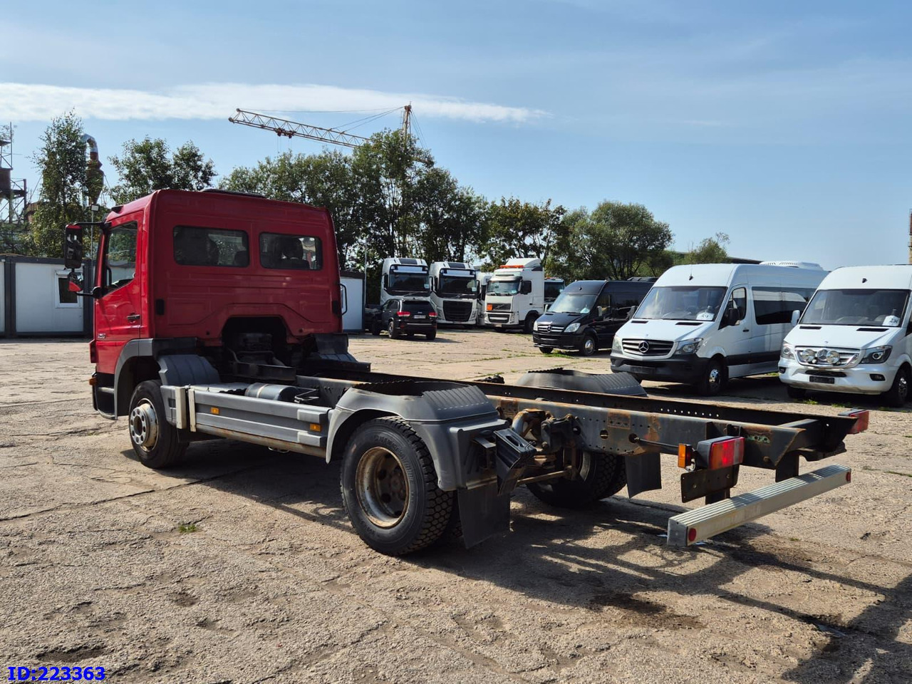 MERCEDES-BENZ Atego 1218 - Full steel - Manual (3 seats) - Podvozek s kabinou: obrázek 4 MERCEDES-BENZ Atego 1218 - Full steel - Manual (3 seats) - Podvozek s kabinou: obrázek 4