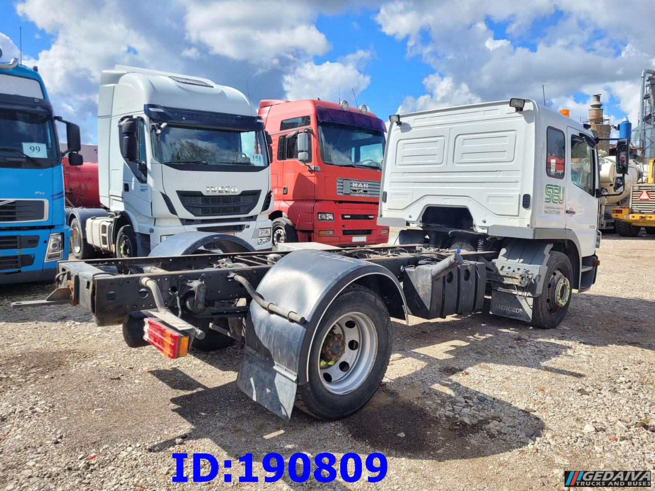 MERCEDES-BENZ Atego 1425 - Podvozek s kabinou: obrázek 5 MERCEDES-BENZ Atego 1425 - Podvozek s kabinou: obrázek 5