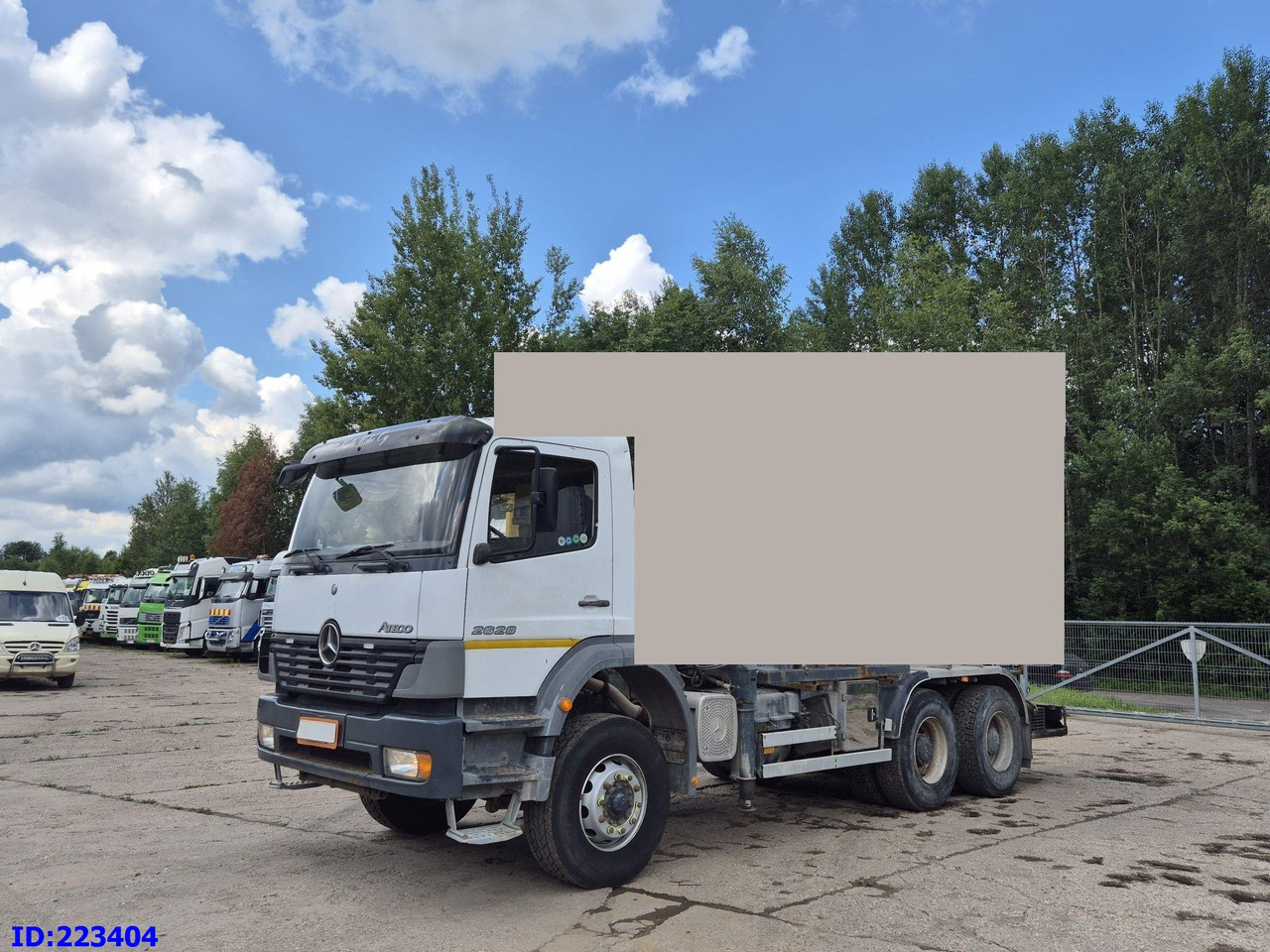 MERCEDES-BENZ Atego 2628 6x4 Full steel - Podvozek s kabinou: obrázek 1 MERCEDES-BENZ Atego 2628 6x4 Full steel - Podvozek s kabinou: obrázek 1