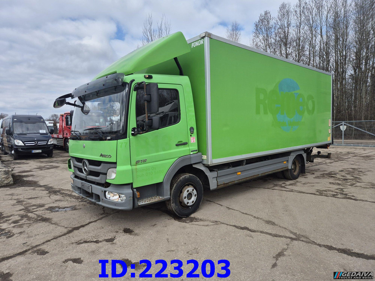 MERCEDES-BENZ Atego 818 4x2 Euro5 Manual - Skříňový nákladní auto: obrázek 1 MERCEDES-BENZ Atego 818 4x2 Euro5 Manual - Skříňový nákladní auto: obrázek 1