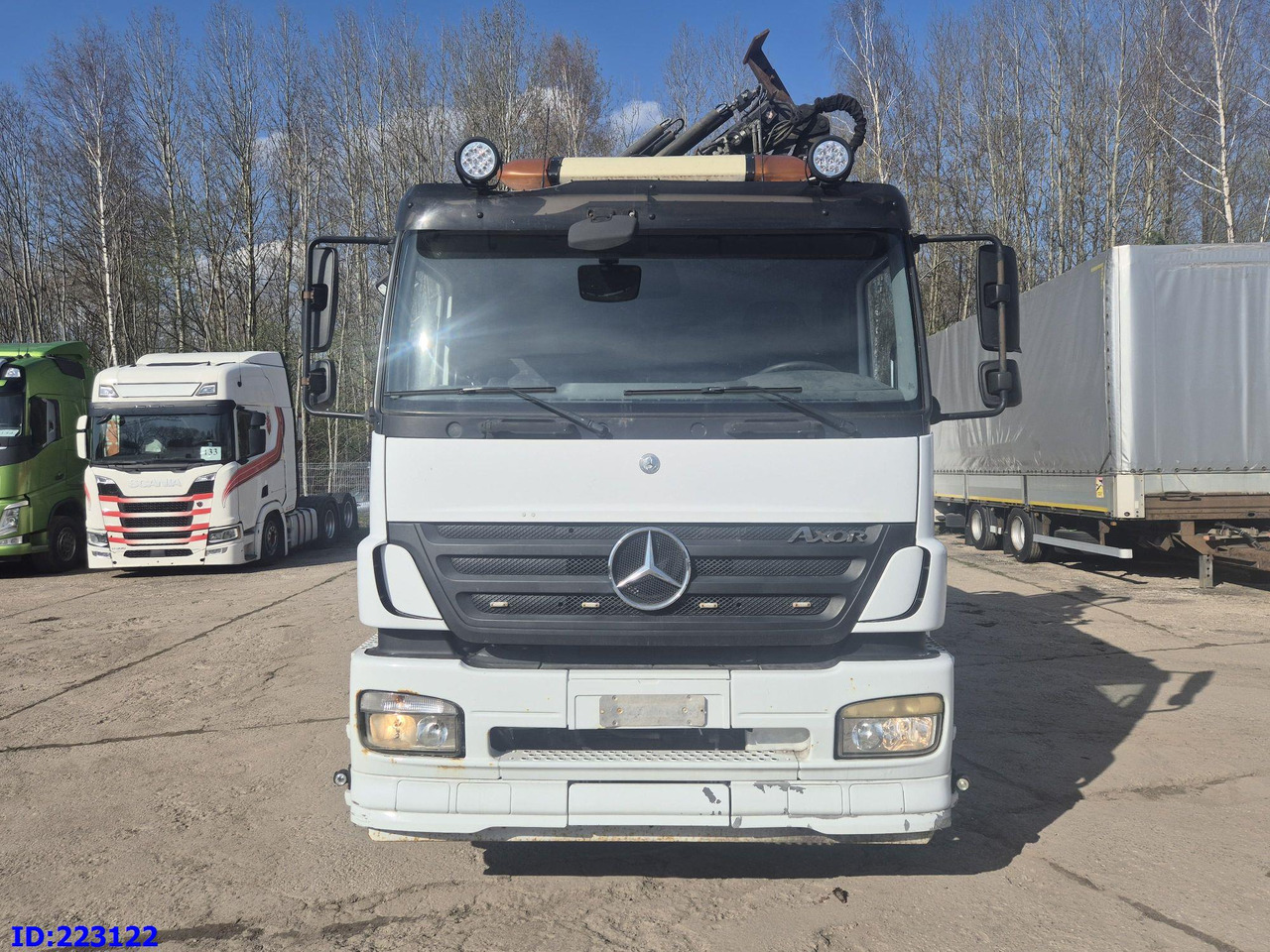 MERCEDES-BENZ Axor 2533 6x2 + Atlas 332.3E Crane - Sklápěč: obrázek 2 MERCEDES-BENZ Axor 2533 6x2 + Atlas 332.3E Crane - Sklápěč: obrázek 2