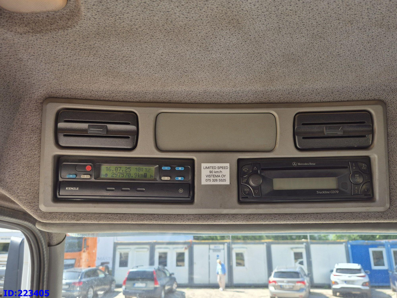 Podvozek s kabinou MERCEDES-BENZ Axor 2633 6x4 Full steel: obrázek 14 Podvozek s kabinou MERCEDES-BENZ Axor 2633 6x4 Full steel: obrázek 14