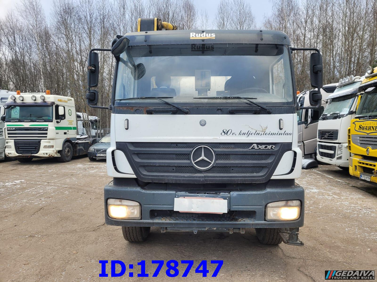MERCEDES-BENZ Axor 2633 6x4 Schwing 750 - Autočerpadlo: obrázek 2 MERCEDES-BENZ Axor 2633 6x4 Schwing 750 - Autočerpadlo: obrázek 2