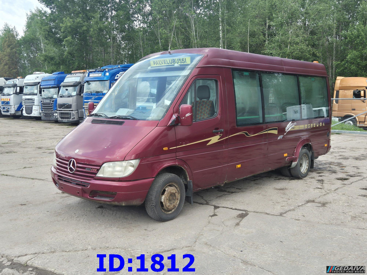 MERCEDES-BENZ Sprinter 413 - 17 Place - Minibus, Mikrobus: obrázek 3 MERCEDES-BENZ Sprinter 413 - 17 Place - Minibus, Mikrobus: obrázek 3