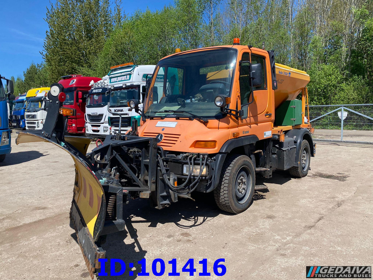 MERCEDES-BENZ Unimog U300 4X4 - Vozidlo pro zimní údržbu: obrázek 1 MERCEDES-BENZ Unimog U300 4X4 - Vozidlo pro zimní údržbu: obrázek 1