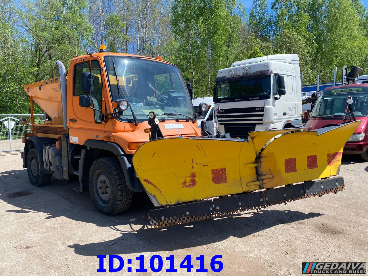 MERCEDES-BENZ Unimog U300 4X4 - Vozidlo pro zimní údržbu: obrázek 2 MERCEDES-BENZ Unimog U300 4X4 - Vozidlo pro zimní údržbu: obrázek 2