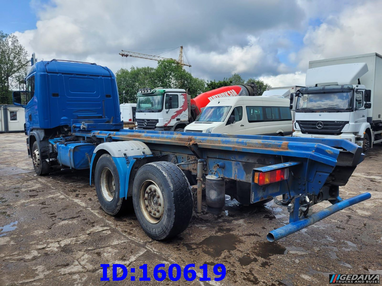 SCANIA 124 420 6x2 Manual Retarder - Podvozek s kabinou: obrázek 5 SCANIA 124 420 6x2 Manual Retarder - Podvozek s kabinou: obrázek 5