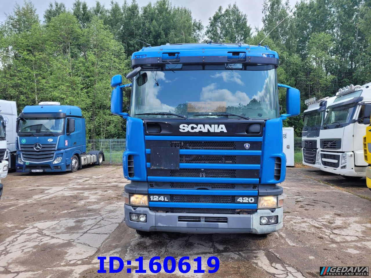 SCANIA 124 420 6x2 Manual Retarder - Podvozek s kabinou: obrázek 2 SCANIA 124 420 6x2 Manual Retarder - Podvozek s kabinou: obrázek 2