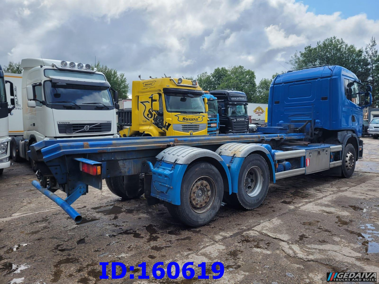 SCANIA 124 420 6x2 Manual Retarder - Podvozek s kabinou: obrázek 4 SCANIA 124 420 6x2 Manual Retarder - Podvozek s kabinou: obrázek 4