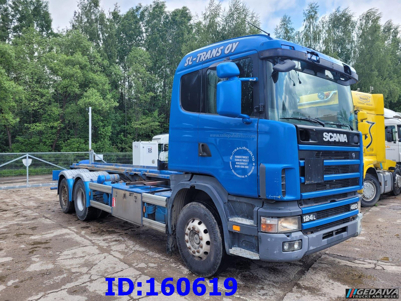 SCANIA 124 420 6x2 Manual Retarder - Podvozek s kabinou: obrázek 3 SCANIA 124 420 6x2 Manual Retarder - Podvozek s kabinou: obrázek 3