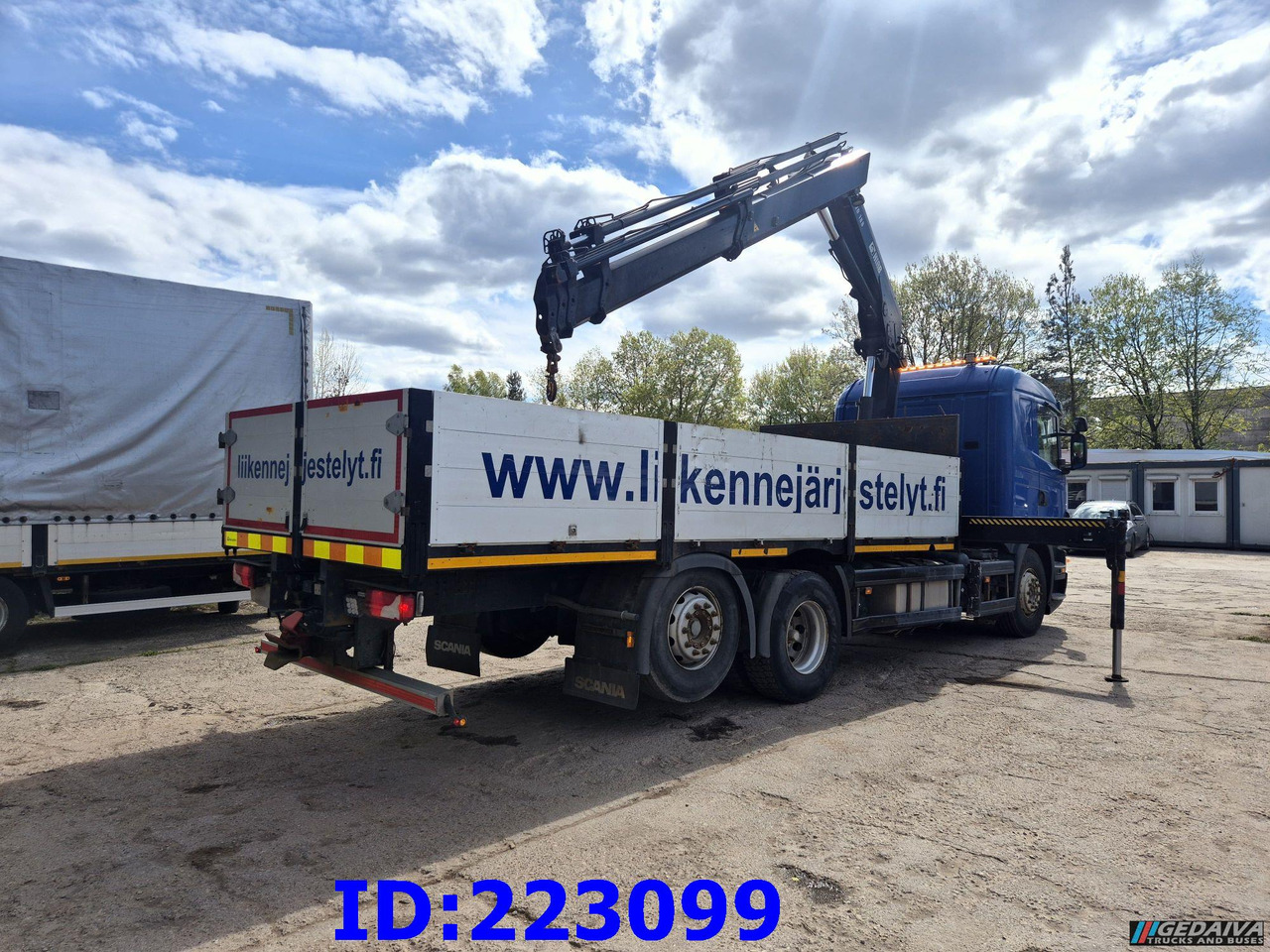 SCANIA G440 6x2 + Crane HIAB X-Hiduo 188 - Nákladní automobil valníkový/ Plošinový: obrázek 5 SCANIA G440 6x2 + Crane HIAB X-Hiduo 188 - Nákladní automobil valníkový/ Plošinový: obrázek 5