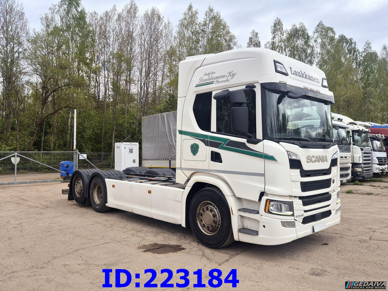 SCANIA G540 6x2 Retarder - Podvozek s kabinou: obrázek 4 SCANIA G540 6x2 Retarder - Podvozek s kabinou: obrázek 4