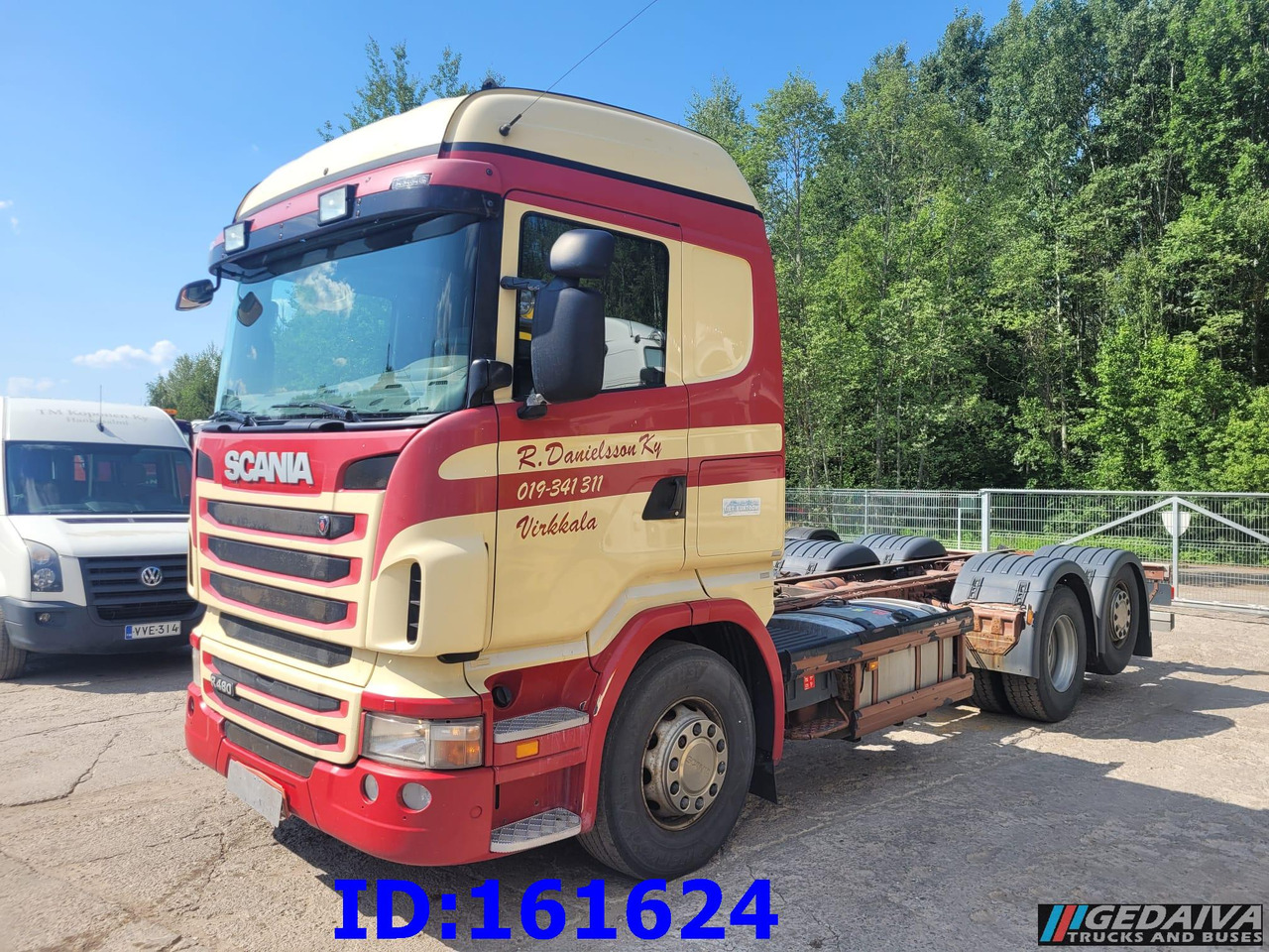 SCANIA R480 6X2 Euro5 Steering axle - Podvozek s kabinou: obrázek 1 SCANIA R480 6X2 Euro5 Steering axle - Podvozek s kabinou: obrázek 1