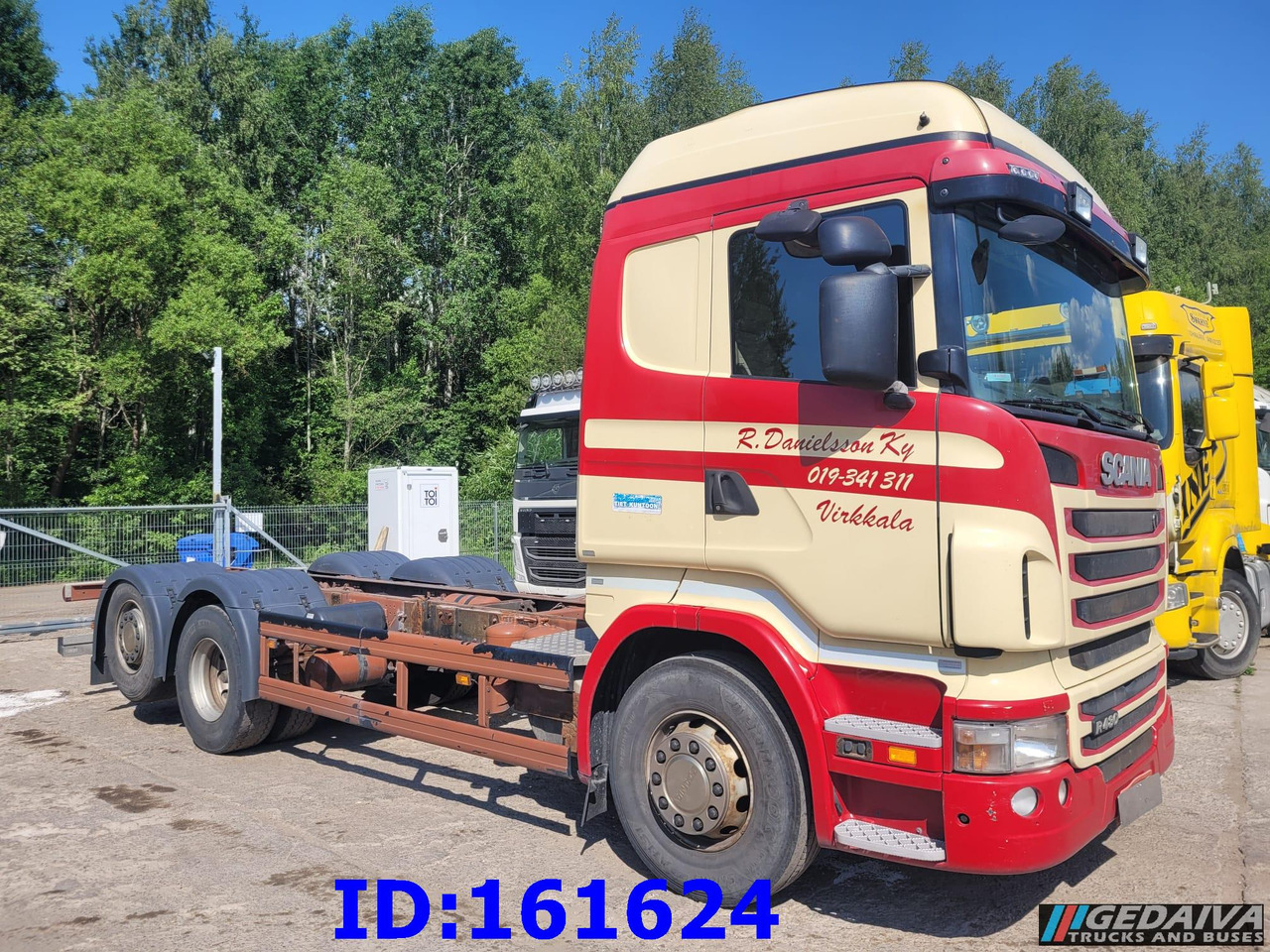 SCANIA R480 6X2 Euro5 Steering axle - Podvozek s kabinou: obrázek 4 SCANIA R480 6X2 Euro5 Steering axle - Podvozek s kabinou: obrázek 4