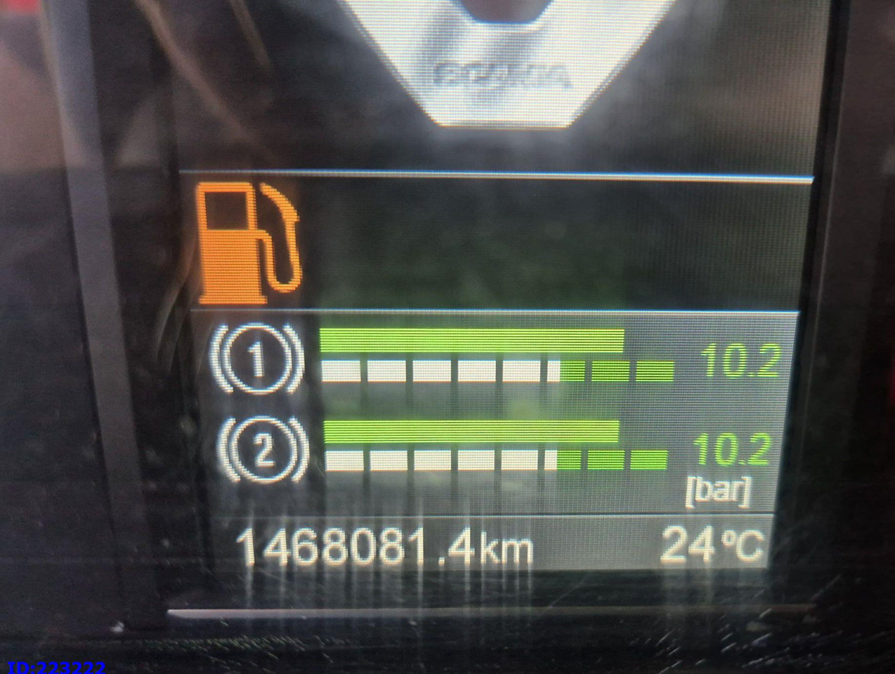 Podvozek s kabinou SCANIA R620 - 8x4 - Steering axle: obrázek 8 Podvozek s kabinou SCANIA R620 - 8x4 - Steering axle: obrázek 8