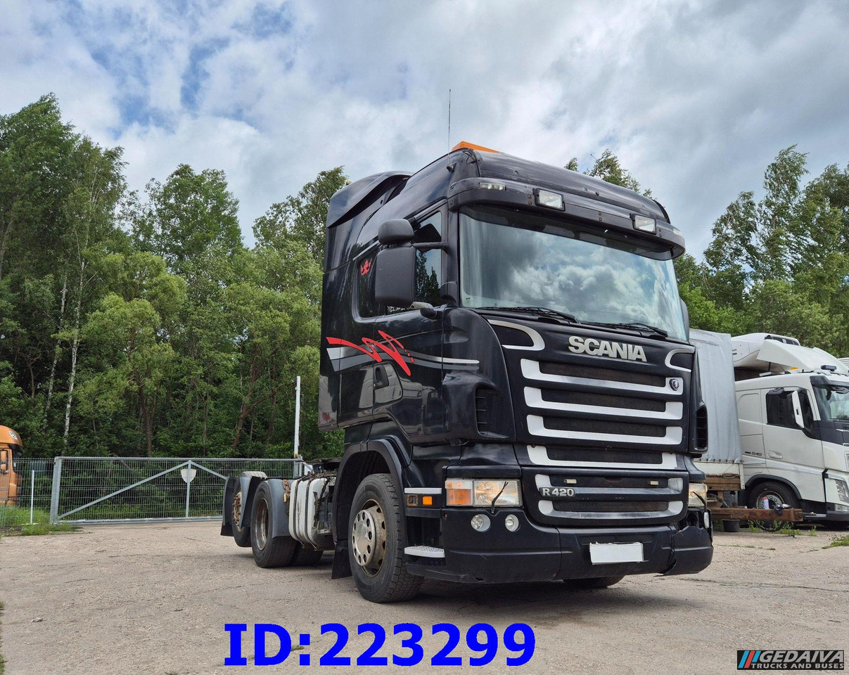 SCANIA R420 6x2 MANUAL - Tahač: obrázek 4 SCANIA R420 6x2 MANUAL - Tahač: obrázek 4
