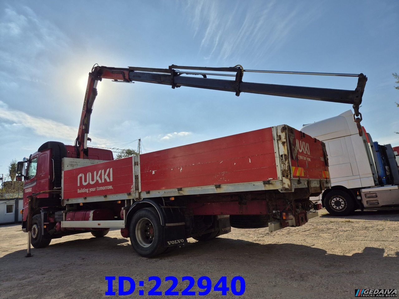 Nákladní automobil valníkový/ Plošinový VOLVO FH12 420HP + Crane Palfinger PK9501: obrázek 7