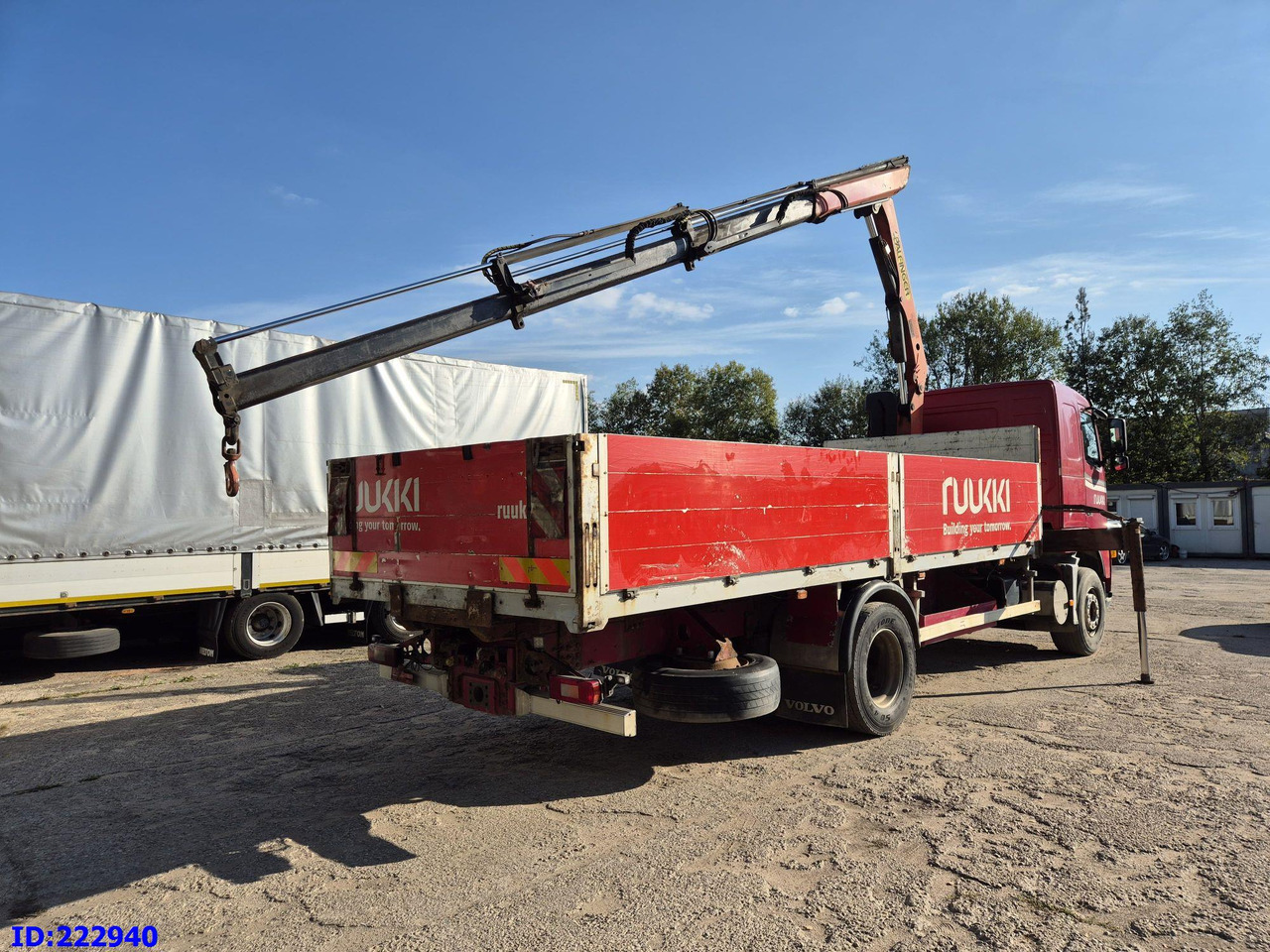 Nákladní automobil valníkový/ Plošinový VOLVO FH12 420HP + Crane Palfinger PK9501: obrázek 6