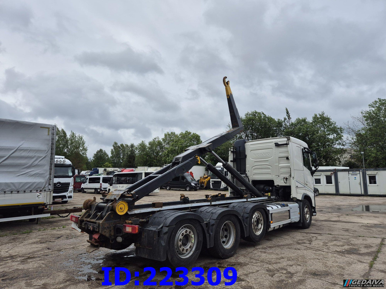 Hákový nosič kontejnerů VOLVO FH13 540HP 8x2  Hook lift (2axles steering - 2 axles lifting): obrázek 6