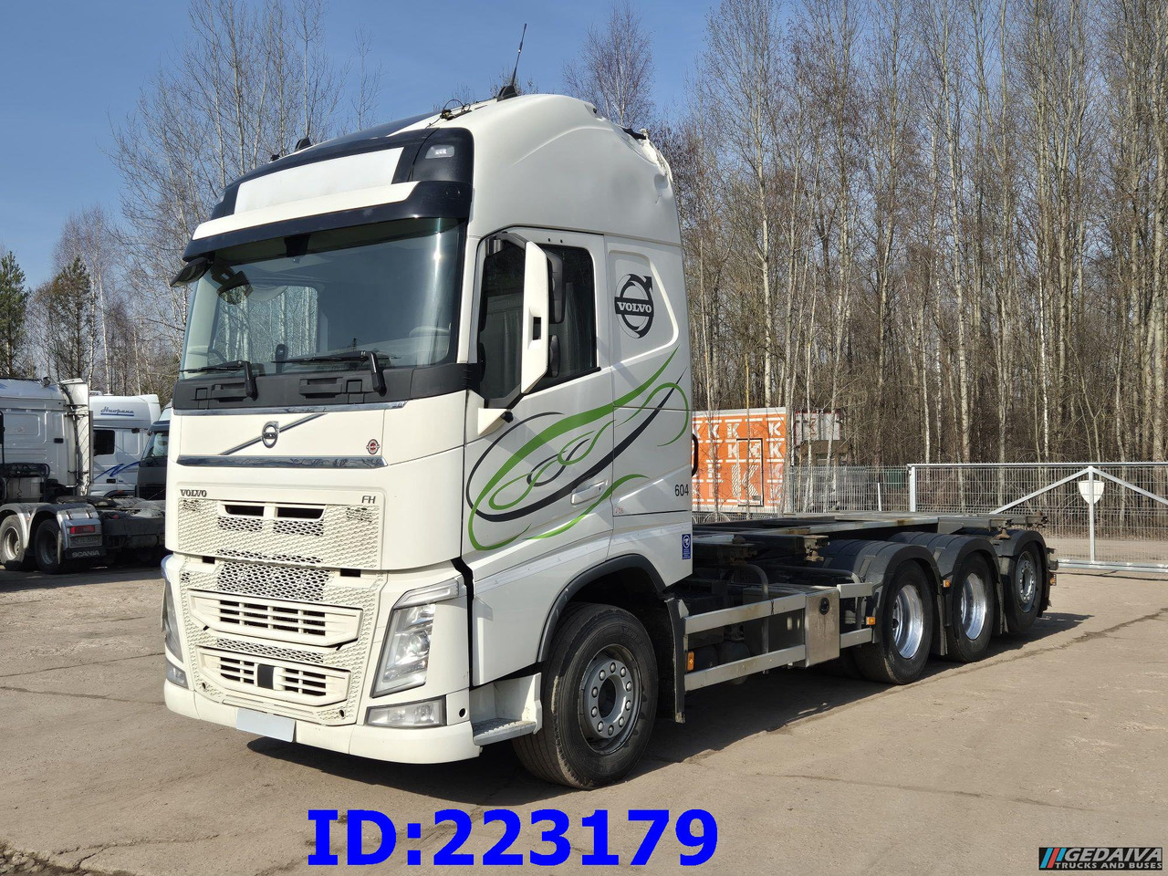 VOLVO FH13 540HP BDF 8X4 (Steering axel) - Kontejnérový podvozek/ Výměnná nástavba: obrázek 1 VOLVO FH13 540HP BDF 8X4 (Steering axel) - Kontejnérový podvozek/ Výměnná nástavba: obrázek 1