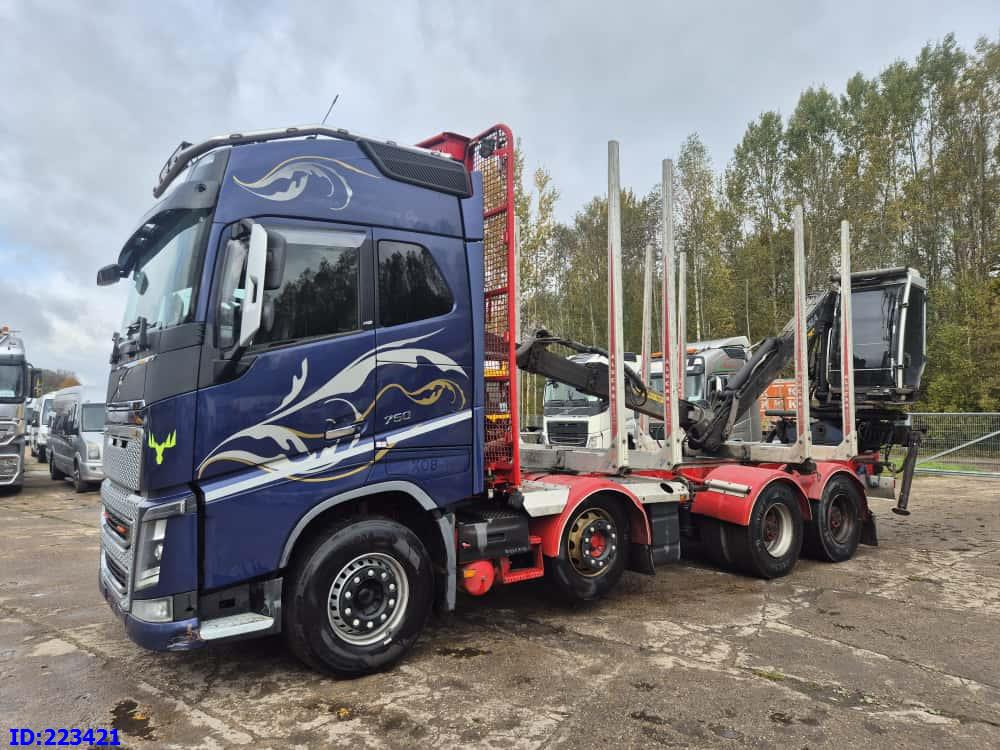 VOLVO FH16 750HP 8x4 + KESLA CRANE - Lesovůz: obrázek 1 VOLVO FH16 750HP 8x4 + KESLA CRANE - Lesovůz: obrázek 1