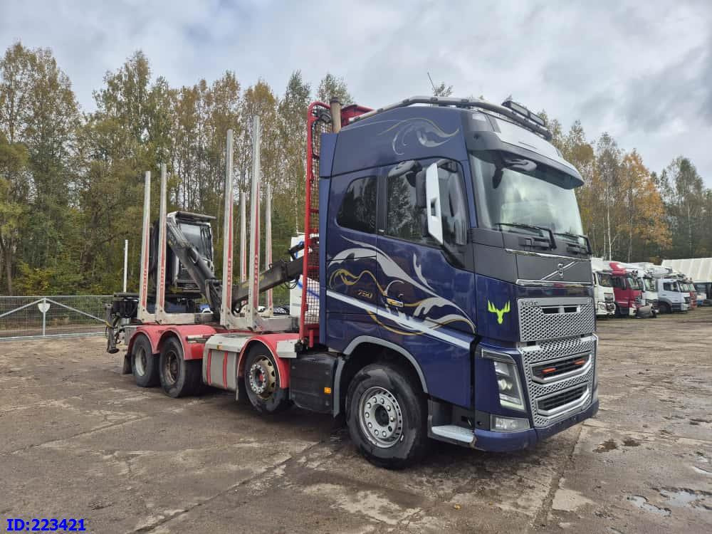VOLVO FH16 750HP 8x4 + KESLA CRANE - Lesovůz: obrázek 4 VOLVO FH16 750HP 8x4 + KESLA CRANE - Lesovůz: obrázek 4