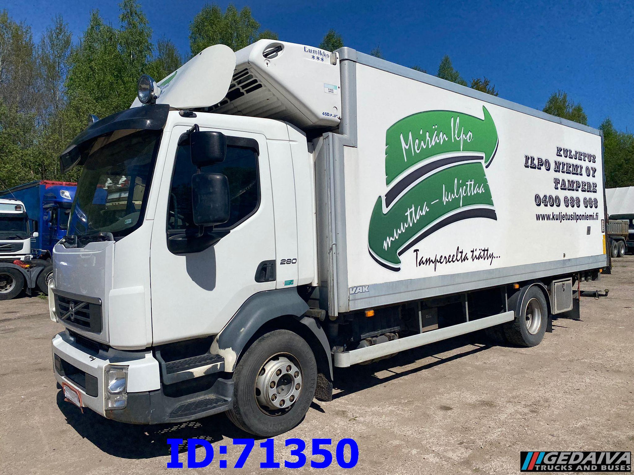 VOLVO FL 280 4x2 Refrigerator - Chladírenský nákladní automobil: obrázek 1 VOLVO FL 280 4x2 Refrigerator - Chladírenský nákladní automobil: obrázek 1