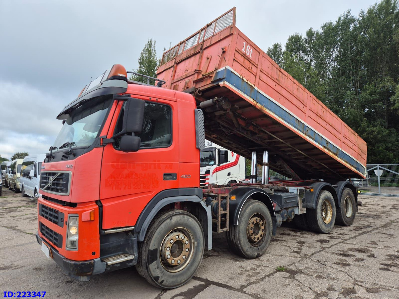 VOLVO FM12 420HP 8X4 Manual - Sklápěč: obrázek 1 VOLVO FM12 420HP 8X4 Manual - Sklápěč: obrázek 1
