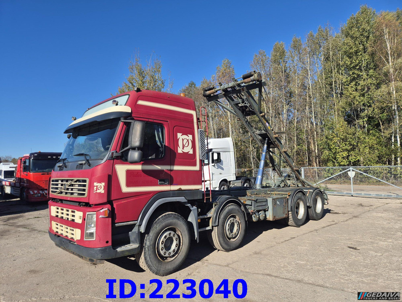 VOLVO FM12 420HP 8x2 - Nákladní auto - kabelový systém: obrázek 1 VOLVO FM12 420HP 8x2 - Nákladní auto - kabelový systém: obrázek 1