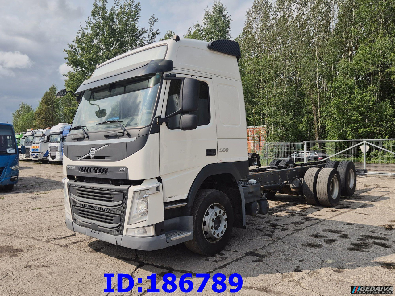 VOLVO FM13 500HP 6x2 - Podvozek s kabinou: obrázek 1 VOLVO FM13 500HP 6x2 - Podvozek s kabinou: obrázek 1