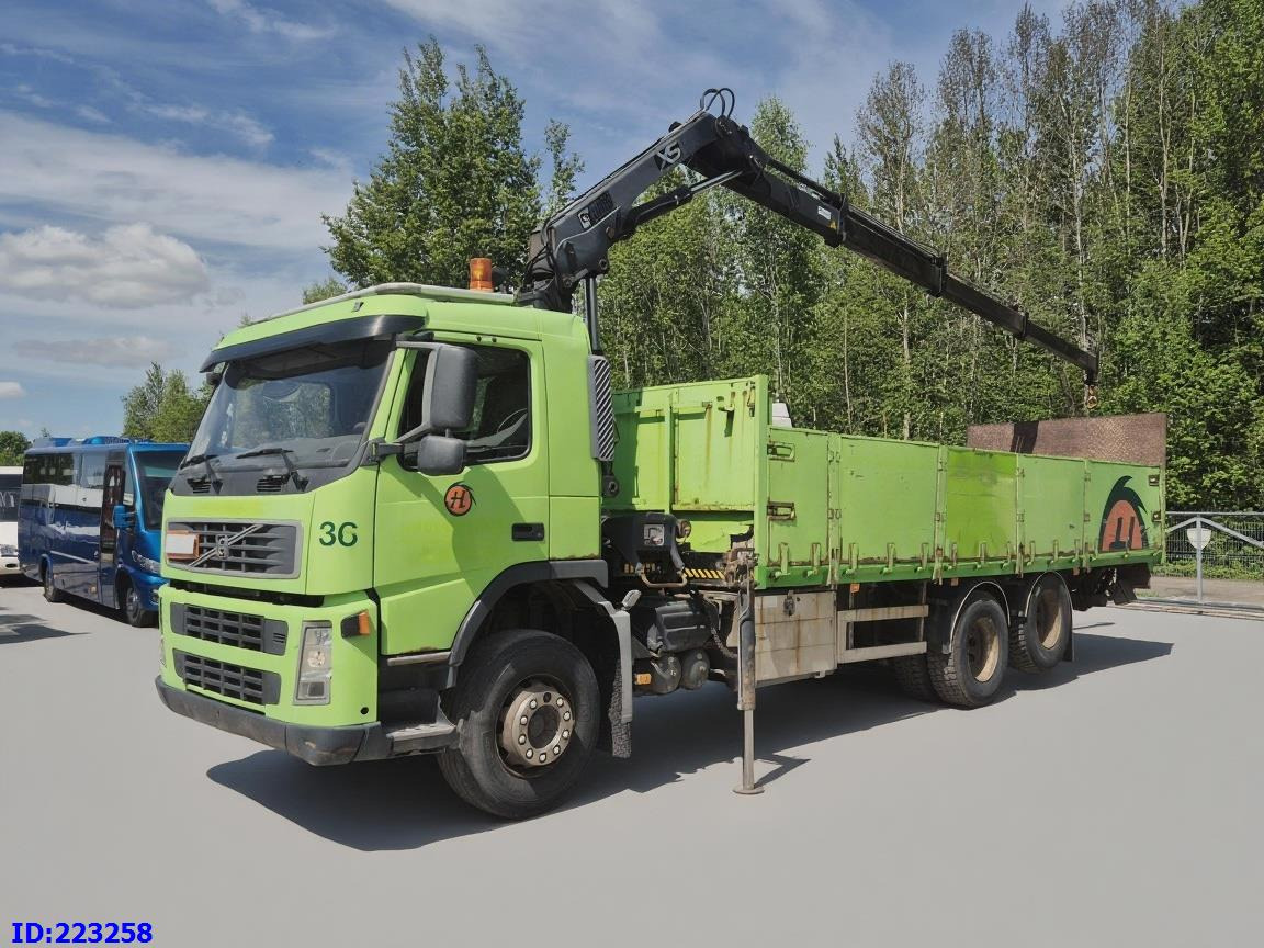 VOLVO FM9 300HP 6x2 + HIAB 144B -3 CL - Nákladní automobil valníkový/ Plošinový: obrázek 1 VOLVO FM9 300HP 6x2 + HIAB 144B -3 CL - Nákladní automobil valníkový/ Plošinový: obrázek 1