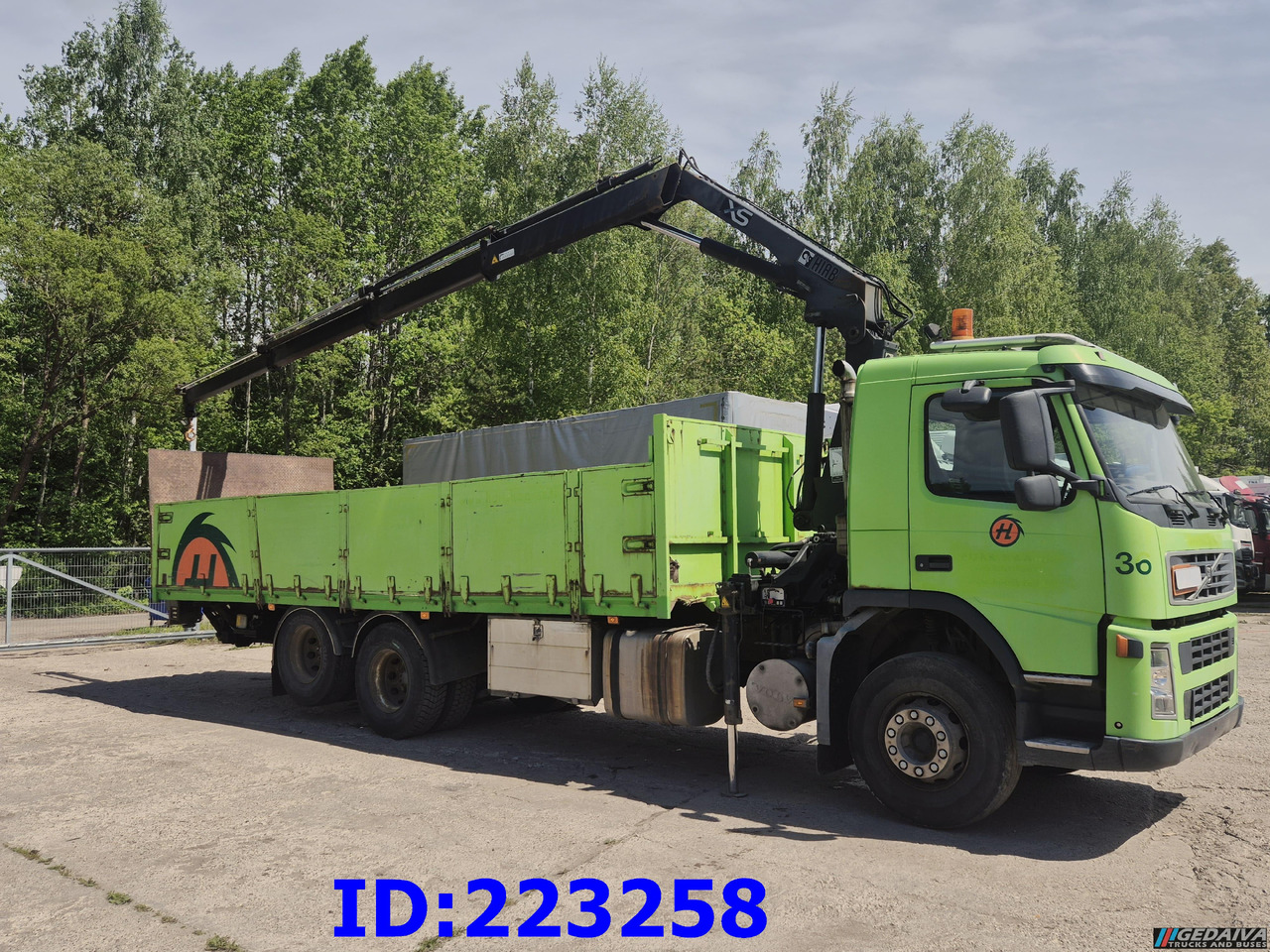 VOLVO FM9 300HP 6x2 + HIAB 144B -3 CL - Nákladní automobil valníkový/ Plošinový: obrázek 4 VOLVO FM9 300HP 6x2 + HIAB 144B -3 CL - Nákladní automobil valníkový/ Plošinový: obrázek 4