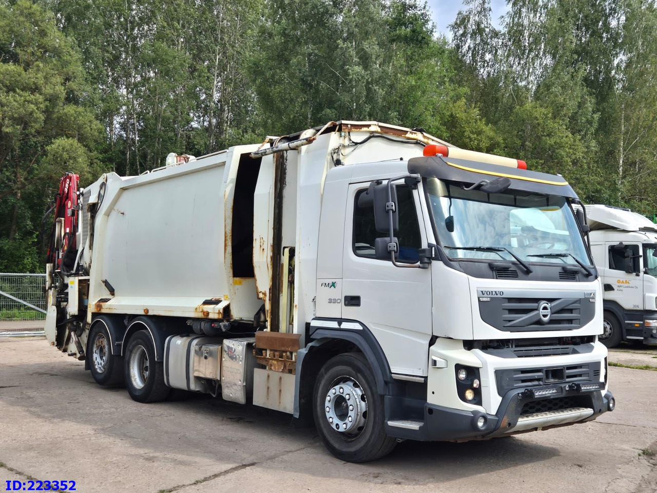 VOLVO FMX 330HP 6x2 Norba RL300. Keox -bio, Ferrari crane, Dynawatt -pressure - Vůz na odvoz odpadků: obrázek 4 VOLVO FMX 330HP 6x2 Norba RL300. Keox -bio, Ferrari crane, Dynawatt -pressure - Vůz na odvoz odpadků: obrázek 4