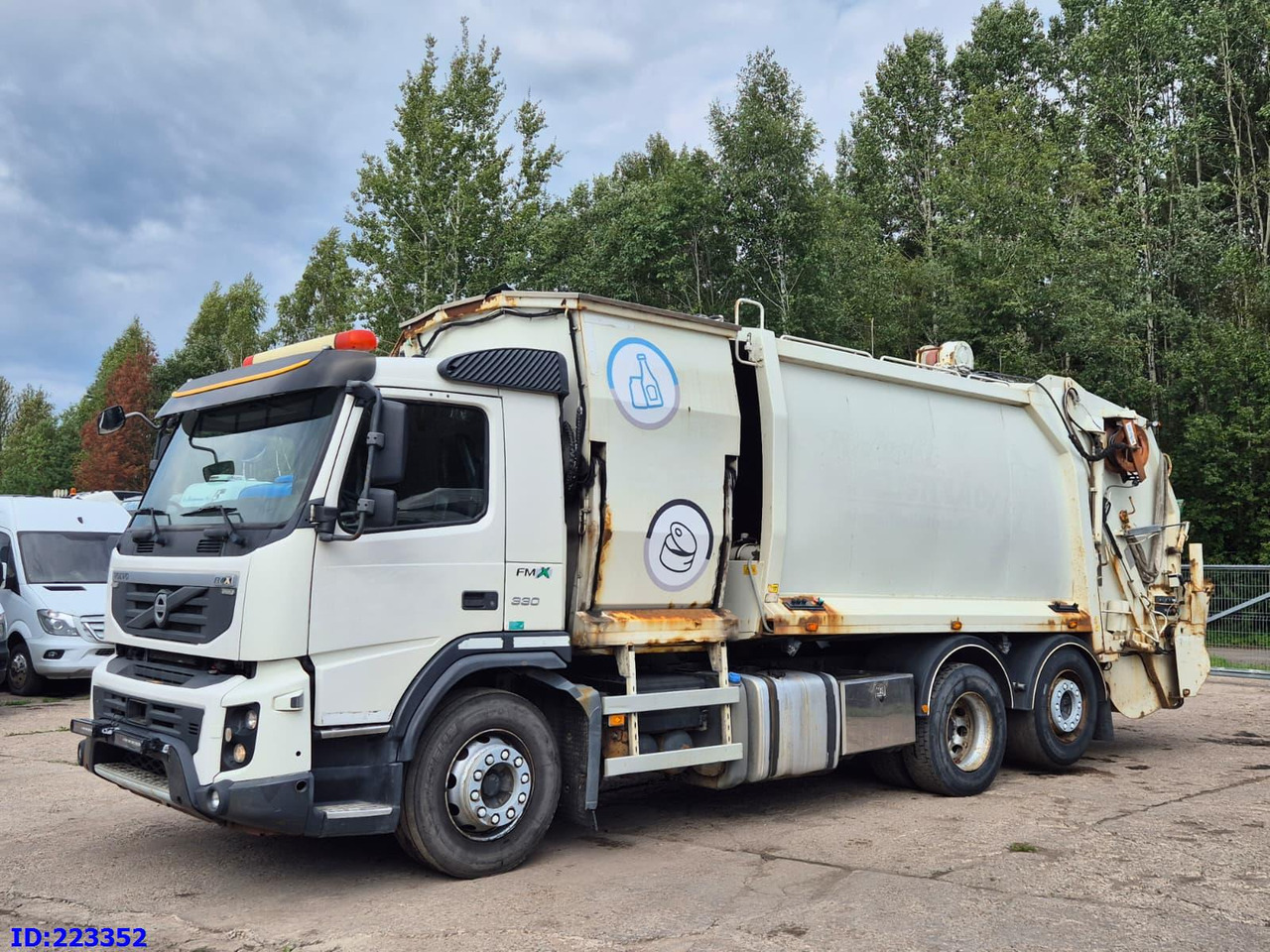 VOLVO FMX 330HP 6x2 Norba RL300. Keox -bio, Ferrari crane, Dynawatt -pressure - Vůz na odvoz odpadků: obrázek 1 VOLVO FMX 330HP 6x2 Norba RL300. Keox -bio, Ferrari crane, Dynawatt -pressure - Vůz na odvoz odpadků: obrázek 1